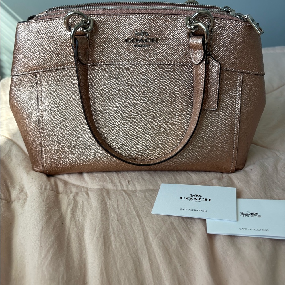 COACH Rose Gold Purse
